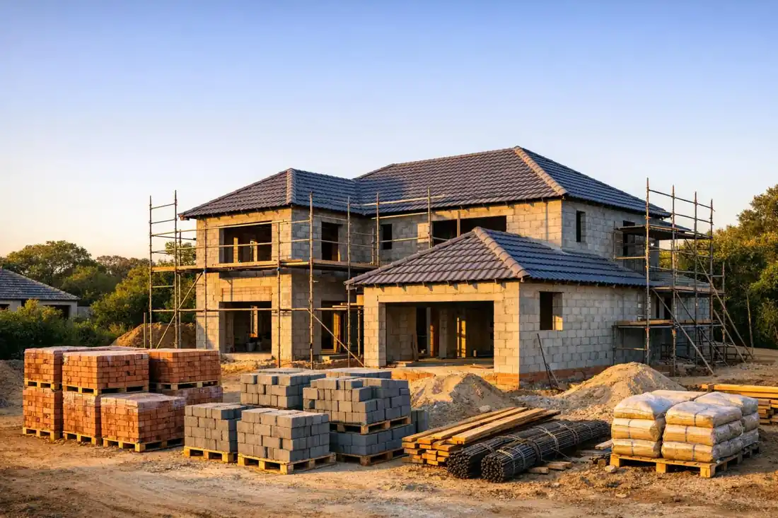 Home under construction